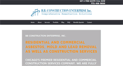 Desktop Screenshot of bbconstructionenterprise.com